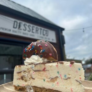 Cheesecake - Chocolate Sprinkle Donut