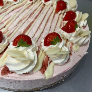 Cheesecake of the Week - Strawberry & Milkybar