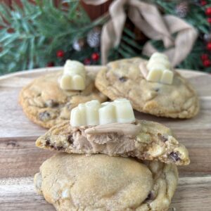 Milkybar & Bueno Stuffed Cookie
