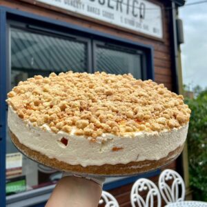 Cheesecake - Peach Cobbler Crumble