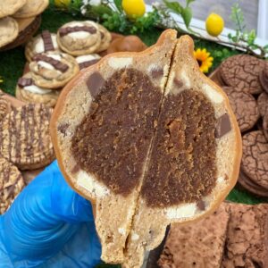 Sticky Toffee MEGA Stuffed Cookie